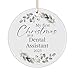My First Christmas As A Dental Assistant 2023 Ornament for Christmas Tree Party, Gifts for Him Her Men Women, New Year Dentist Dentistry Operator Dental Clinic Friend Coworker