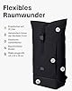 Johnny Urban Rucksack Damen & Herren Groß Schwarz - Allen XL -Großer Rolltop Backpack - Weekender Reiserucksack mit Bodenfach - Daypack für Uni Travel Reise - Wasserabweisend #2