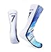 Basketball Shorts for Fans Youth Kids Basketball Shorts with Pockets + Youth Basketball Socks, Arm Sleeves (7-8 Years, 30 1 Pack Blue)