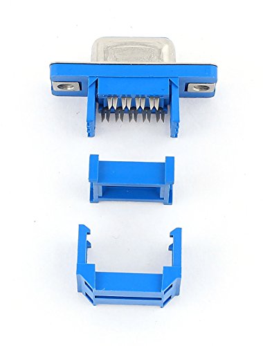 Conectores DB9 9 pines IDC tipo hembra x5 miniatura 2
