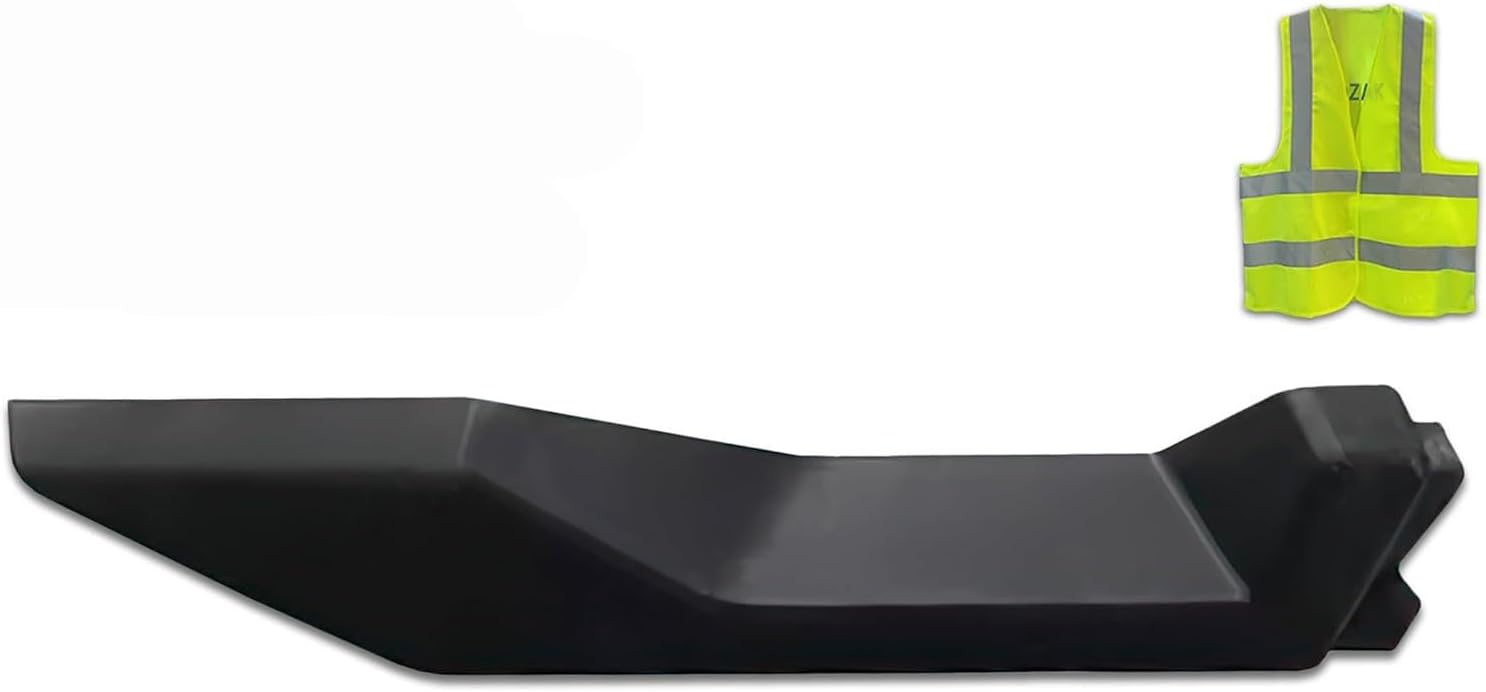 KOZAK Upper Fairing Kick Panel Right Passenger Side Compatible with Kenworth T680 Next Gen 2022+ Includes Logo and Reflective Vest