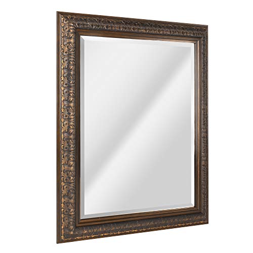 Head West 8836 Wall Mirror, 28.5 X 34.5, Bronze #TOP2