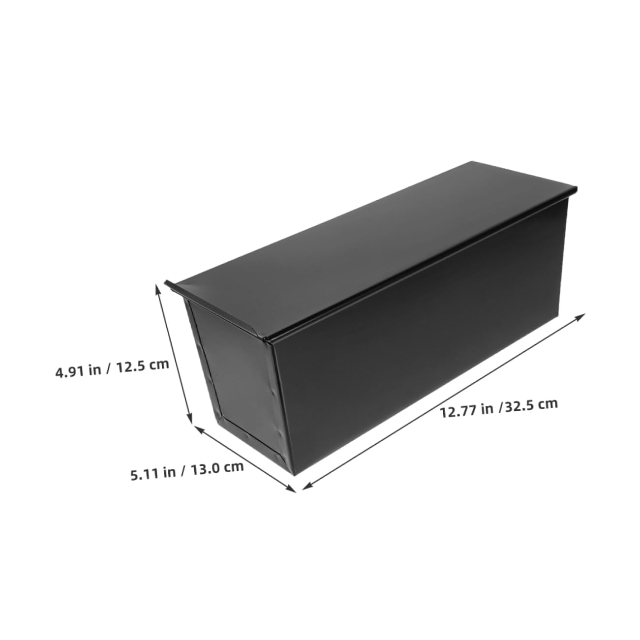 ibasenice 2pcs Prostokątne Tosty Do Pieczenia Pleśni Taca Do Pieczenia Forma Wygodna Tostowa Forma Chlebowa Z Pokrywką Chleb Kuchenny Bochenek Do Pieczenia Bochenka Bochenek Chleb