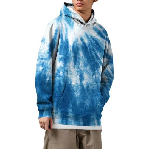 Sudadera protección solar hombre con estampado acuarela negro talla XL