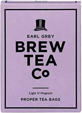 Brew Tea Company Earl Grey, Pack of 2, 30 Tea Bags