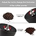 Cooko Molinillo de café manual, Mini Molino de Café Profesional Molinillo de...