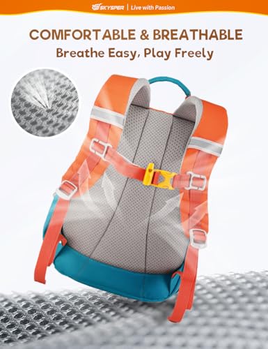 SKYSPER Small Toddler Backpack with Safety Anti-lost Leash Kids Travel Daypack for Preschool Kindergarten for Boys Girls - Image 5