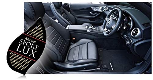Image of AREON Sport LUX Quality Perfume /Cologne Cardboard Car & Home Air Freshener, Platinum (Pack of 24)