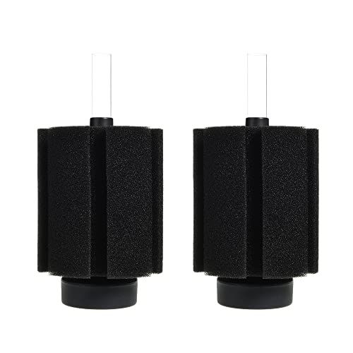 Image of ALEGI Aquarium Sponge Filter 30 Gallon,Quiet Sponge Filter with Air Stone for Betta Fry Shrimp and Small Fish (3 pcs)