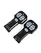 QWORK 12V Car Wireless Winch Electric Remote Control, 4 Pack Universal Mini 5 Wire Control Winch with Dual Manual Matching Transmitter Kit for Truck, ATV and SUV Winch Wireless System