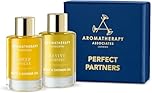 Aromatherapy Associates Perfect Partners Gift Set - 2x 9ml Must-Have Duo Of Revive Morning And Deep Relax Bath & Shower Oil. Exceptionally Pure, High Concentration, Essential Oil Blends.