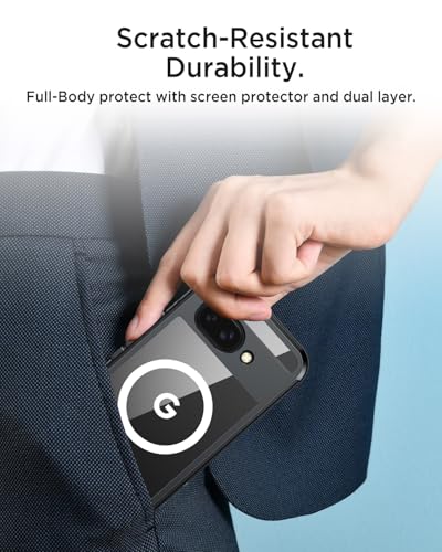 Coque Pixel 9A compatible Magsafe avec protection intégrale antichoc 9H