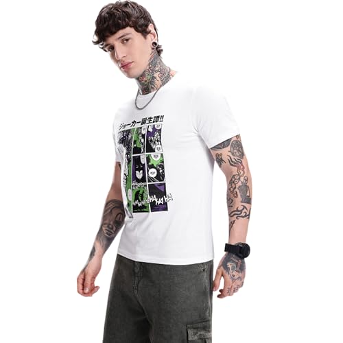 Image of Amazon Brand - INKAST Men Printed Half Sleeve Cotton T Shirt | Regular Fit