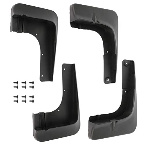 Image of ECCPP Vehicles Mudguard Splash Guards Front & Rear 2016-2018 for Mitsubishi for Outlander 2.4L 3.0L Mud Flaps Set of 4 Flexible and Bendable Mud Flaps Splash