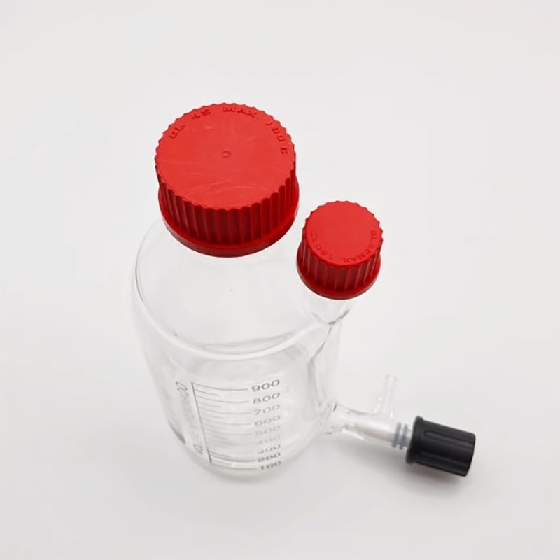 Fermentation Reactor—Sealed Fermentation Bottles (250 mL, 500 mL, 1000 mL, 2000 mL), Suitable for Home Brewing and Laboratory use.(500ML B)