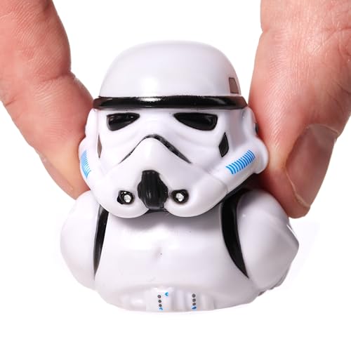 TUBBZ Mini Stormtrooper - Figura Coleccionable de Pato de Goma de Vinilo - Producto Oficial Original de Stormtrooper - TV de Ciencia ficción, películas y Videos