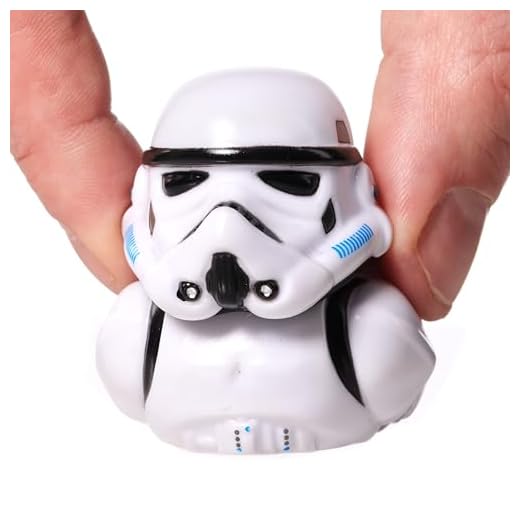 TUBBZ Mini Stormtrooper - Figura Coleccionable de Pato de Goma de Vinilo - Producto Oficial Original de Stormtrooper - TV de Ciencia ficción, películas y Videos