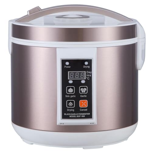Olla Fermentación Ajos, Olla Fermentación Ajos Gran Capacidad 6 Litros, Máquina Para Hacer Ajos Negros Con Control...