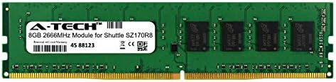 A-Tech 8GB Module for Shuttle SZ170R8 Desktop & Workstation Motherboard Compatible DDR4 2666Mhz Memory Ram (ATMS363978A25818X1)