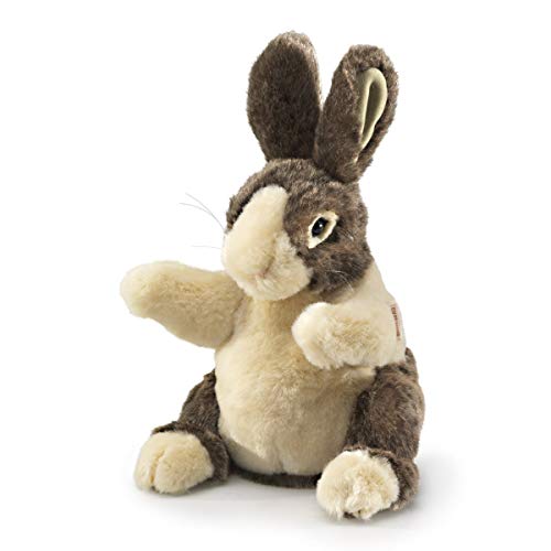 Folkmanis Baby Dutch Rabbit Hand Puppet, Brown/a, 1 EA