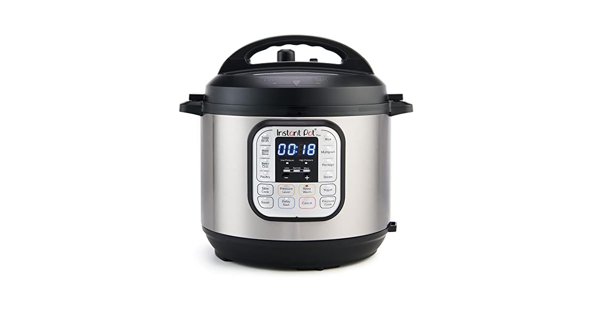 3Qt Instant Pot DUO Mini 7in1 Programmable Electric Pressure Cooker