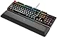 Glorious Gaming Padded Keyboard Wrist Rest (Full Size, 25 mm stark) - gesteppte Ränder, glatte Stoffoberfläche, rutschfeste Gummibasis, mittlere Festigkeit, 440 x 100 x 25 mm - Black-Stealth