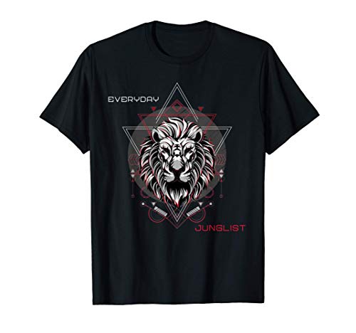Drum And Bass Jungle Lion 174 BPM DnB Music Dubstep Camiseta
