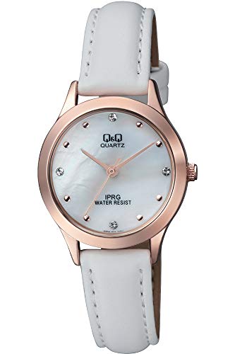 Preisvergleich Produktbild Citizen Damen Analog Quarz Uhr mit Leder Armband QZ05J101Y