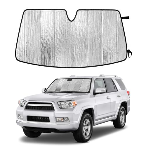 Image of EcoNour Foldable Sun Shade Fit for Toyota 4Runner 2010-2023 2024 2025