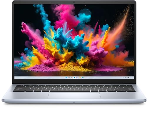 DELL 14 (Renewed) Intel Core 3 14th Gen 100U - (8 GB DDR5/512 GB SSD/Intel UHD Graphics/Windows 11 Pro) Thin and Light Business Laptop/14.0' FHD+ IPS Display/Ice Blue/1.4 kg/MSO 2021