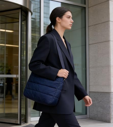Bolso Tote Acolchado Ligero para Mujer miniatura 2