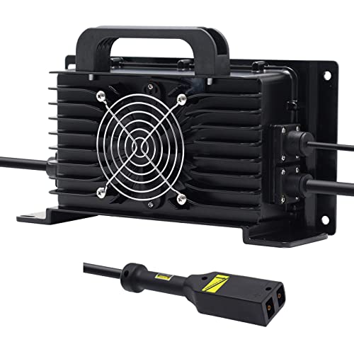 Eseegoo 36 Volts 20 AMP Replacement Battery Charger for 36 Volt EZGO EZ-GO TXT Golf Cart with D-Plug/Powerwise Style Plug Waterproof IP67