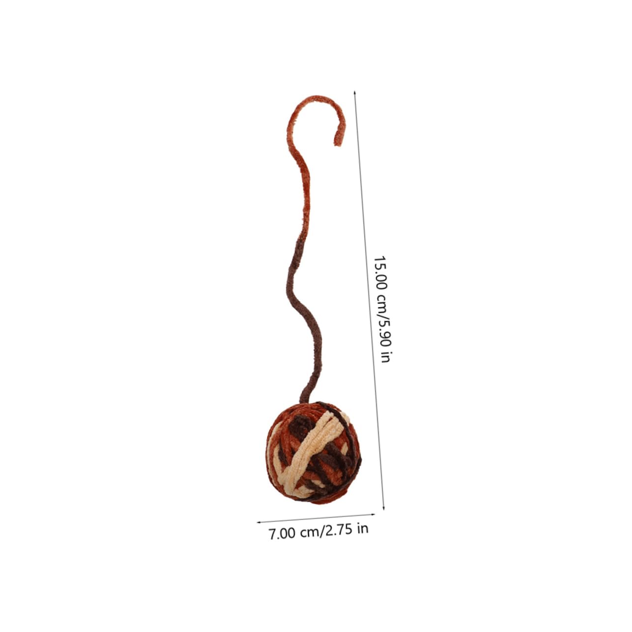 FOMIYES Lot de 2 Jouets à Mâcher Interactifs pour Chat Stimulant Linstinct de Chasse 5 Pièces