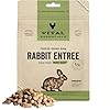 Vital Essentials Freeze Dried Raw Dog Food Rabbit Mini Nibs Entree 55 oz