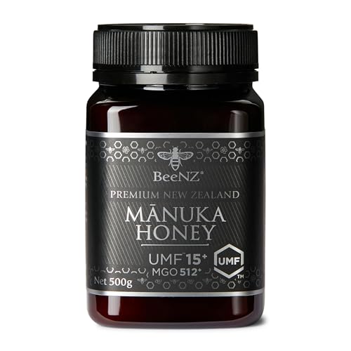 Miele di Manuka BeeNZ della Nuova Zelanda UMF 15+ 512+