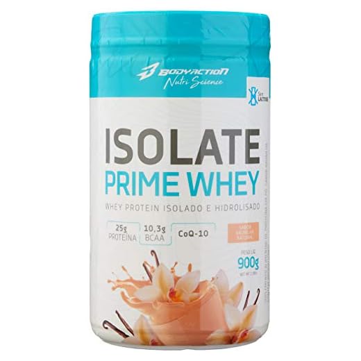 Isolate Prime Whey 900g Sabor Baunilha Bodyaction