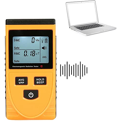 Detector portátil de radiación con pantalla LCD miniatura 2