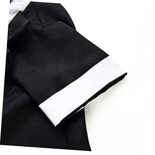 Traje formal para perros KESYOO talla L negro miniatura 6
