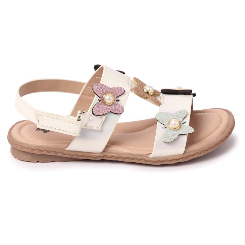 Image of MOJARIS Kids - Footwear For Girls Comfortable Casual & Function | PU - Material |Design - BG2471| Closure- Slipon | 6-7 Years Kids | Color- Pinik | Size- Uk 13, Euro- 32