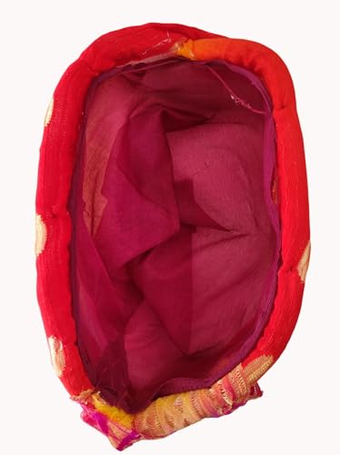 Image of BookMyCostume Traditional Rajasthani Safa & Barati Pagdi Collection - Pre-Stitched Ethnic Turbans, Bandhani /Leheriya Headwear For Weddings, Cultural Folk Dance & Festival Pagdi for Adults