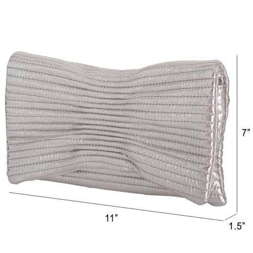 Image of JNB Faux Leather Envelope Clutch Purse