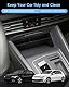 [2 Stück] WEIPIN Kompatibel mit V-W Golf 8, MK8 GTI GTD GTE 2020/2021/2022/2023 2024 Mittelkonsole Handschuhfach Armlehne Console Organizer Tray Aufbewahrungsbox Kompatibel mit Golf 8 Zubehör