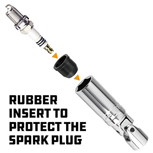 Alltrade 643003 3/8" Dr. 13/16" U-Joint Spark Plug Socket #TOP2