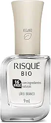 Risqué Esmalte Bio Branco Cremoso Lírio Branco 9Ml