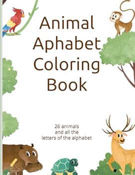 Paperback Animal Coloring Book: 16 animals Book