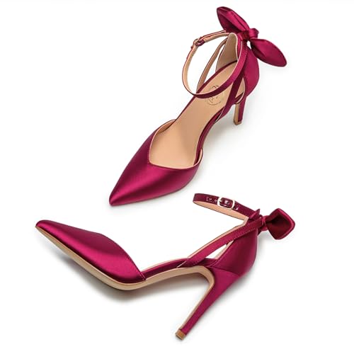 50% Off Trary Women's Stiletto Pumps with Bow Knot