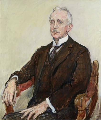 Max Slevogt Gustav Pauli affiche art décoratif impression sur toile salon et bureau 60x90cm