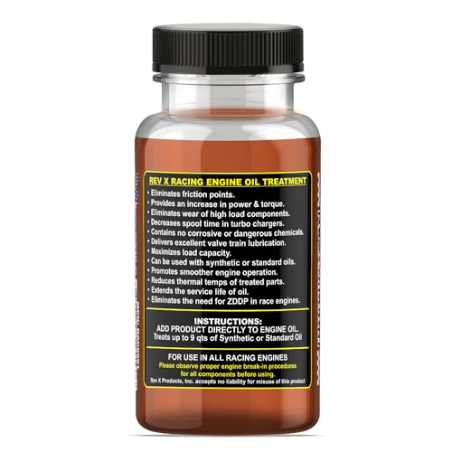 Tratamiento para Aceite de Motor REV-X Racing 5 fl oz miniatura 3