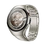 HUAWEI WATCH 5, 46mm Smartwatches, Tecnologia Multi-sensing X-TAP, SpO2 dal Polpastrello, Health Glance, eSIM, con App ECG, HRV, 30 mesi di Garanzia, Android e iOS, Argento