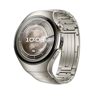 Smartwatch, HUAWEI WATCH 5 46mm, Tecnologia X-TAP Multissensorl, Chamadas de Celular com eSIM, Dois Modos de Bateria, Compatível com Android e com iOS, Prata